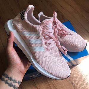 icy pink adidas shoes